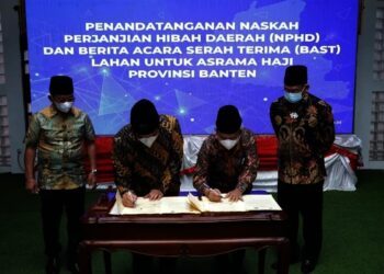 20 Tahun Dinanti, Asrama Haji Banten Segera Berdiri, Pemkot Tangerang Hibahkan Lahan untuk Asrama Haji