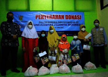 Universitas Pramita Indonesia Gelar Baksos di Curug Jelang Dies Natalis ke-27