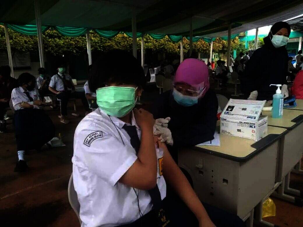 52.406 Siswa di Tangsel Akan Divaksinasi