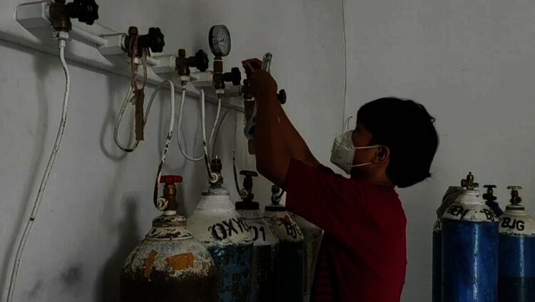 Stok Oksigen di Kota Serang Kosong