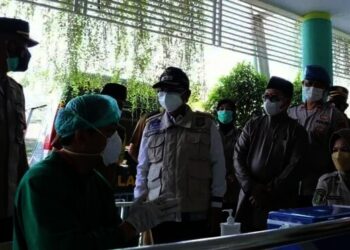 Vaksin Santri, Wakil Wali kota Tangerang Berharap Herd Immunity Segera Terbentuk