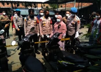 Empat Anggota Kelompok Pencuri Kendaraan Bermotor Asal Karawang Ditangkap
