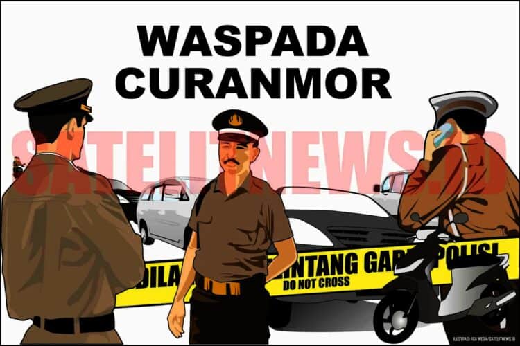 Curi Sepeda Motor di Parkiran Tempat Pijat, Dua Warga Karawang Ditangkap di Teluknaga
