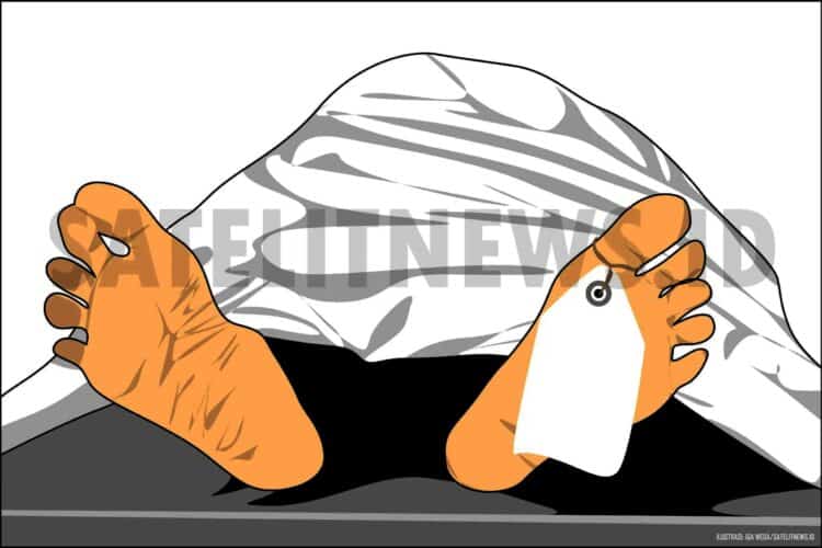Ilustrasi jenazah orang meninggal dunia