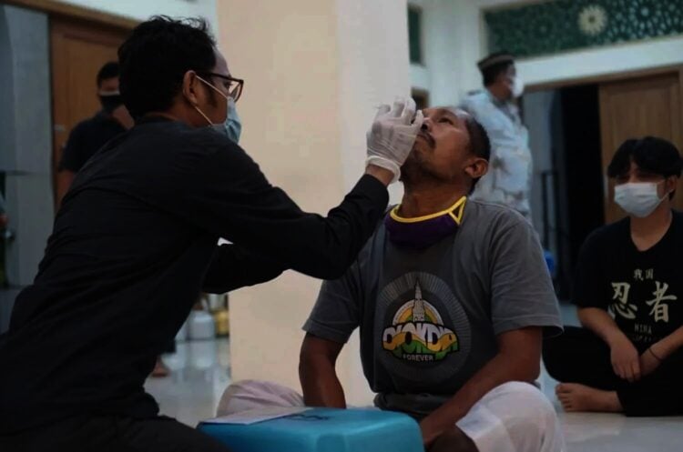 LDII Tangsel Lakukan Swab Antigen kepada Panitia Kurban