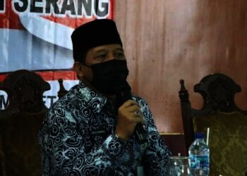Tb. Entus Mahmud Sahiri, Sekda Kabupaten Serang. (ISTIMEWA)