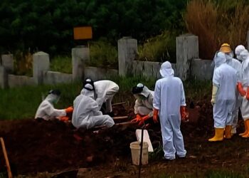 25 Pasien Corona Meninggal Dalam Sehari, Penggali Kubur Kelelahan