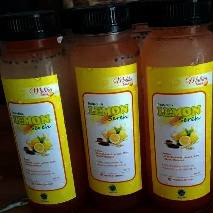 Lemon Serai Buatannya Banyak Dicari, Warga Benda Raup Puluhan Juta