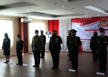 Polres Tangsel Gelar Upacara Hari Bhayangkara Ke-75 Secara Virtual
