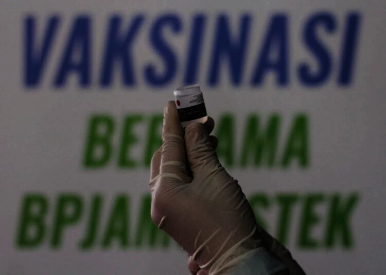 Potret Vaksinasi Gratis untuk Buruh di Kabupaten Tangerang