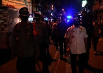 Tidak Ada Peringatan, Pelanggar PPKM Darurat di Kota Tangerang Langsung Ditindak