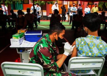 69.516 Siswa SMP di Kota Tangerang Telah Divaksin Tahap Pertama