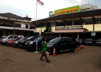 RSDP Serang tampak dari depan, Senin (9/8/2021). (SIDIK/SATELITNEWS.ID)