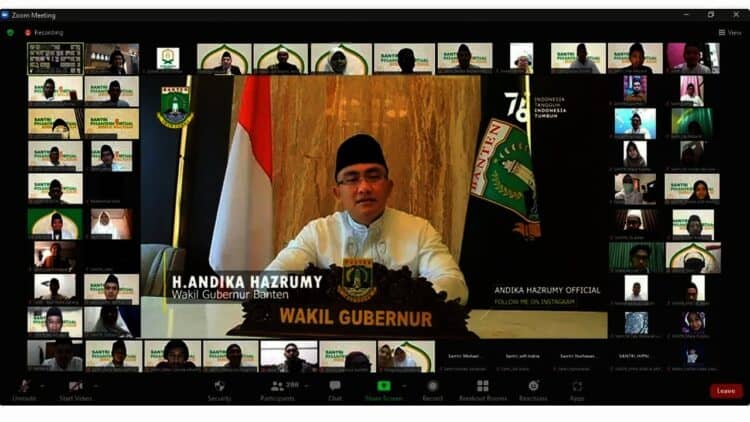 Pesantren Virtual Pertama di Banten Diresmikan Wakil Gubernur