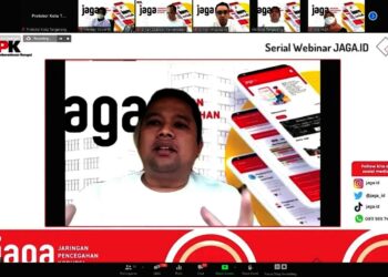 Webinar KPK, Wali Kota Tangerang Usul Digitalisasi Penyaluran Bansos