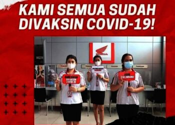 100 Persen SDM Dealer dan AHASS Wahana Tervaksin