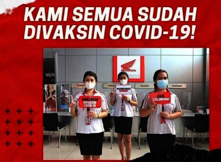 100 Persen SDM Dealer dan AHASS Wahana Tervaksin