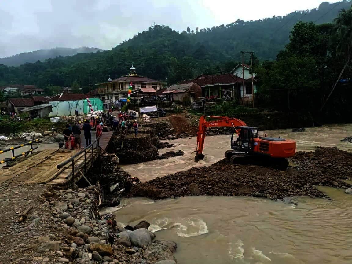Banjir di Lebak Rendam 1.123 Rumah dan Rusak 1 Jembatan, 51 Orang Mengungsi