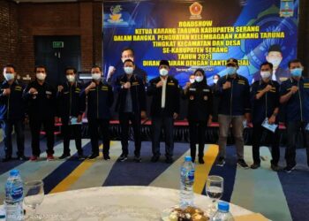 Karang Taruna Kabupaten Serang lakukan peenguatan kelembagaan. (ISTIMEWA)