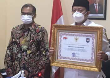 Pemprov Banten Dapat Penghargaan dari Mendagri