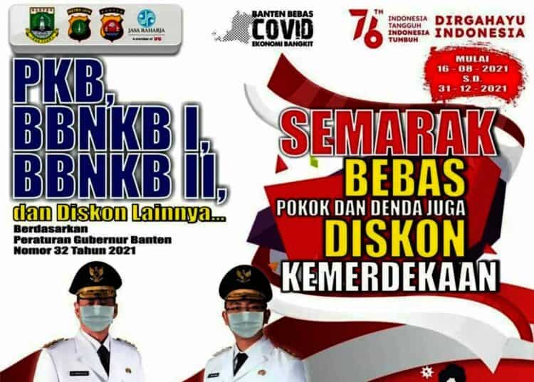 Kabar Gembira, Pemprov Banten Tebar Diskon Pajak Kendaraan Bermotor