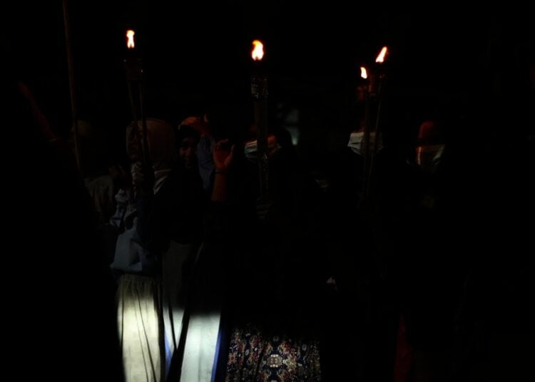 Foto Kemeriahan Pawai Obor Sambut Tahun Baru Islam di Tangerang