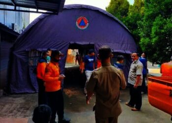 Minimalisir Stigma Sosial, BPBD Lebak akan Bongkar Tenda di RSUD Adjidarmo