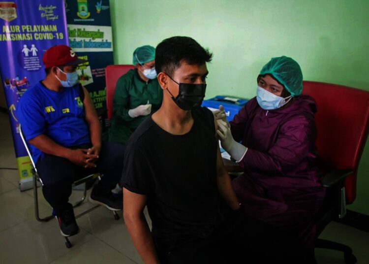 Potret Vaksinasi di Kota Tangerang Gunakan Vaksin Pfizer
