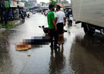 Buruh PT Adis Tewas Terlindas Truk di Desa Tobat