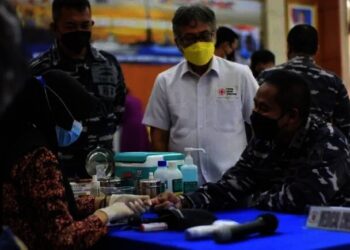 Gandeng PMI Kota Tangerang, Seskoal Gelar Donor Darah dan Plasma Konvalesen