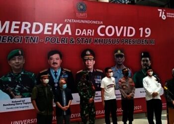 UMT Gelar Vaksinasi Covid-19 Bagi Para Mahasiswa