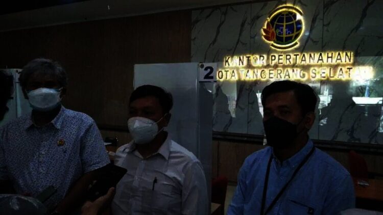 PTSL Lambat, Wakil Menteri ATR/BPN Sambangi Kantor BPN Tangsel