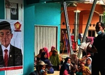 SERAP ASPIRASI–Ketua DPRD Pandeglang, Tb Udi Juhdi, serap aspirasi melalui kegiatan reses, beberapa waktu lalu. (ISTIMEWA)
