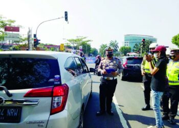 Pakai Knalpot Bising, 56 Pemotor Ditilang di Tangsel