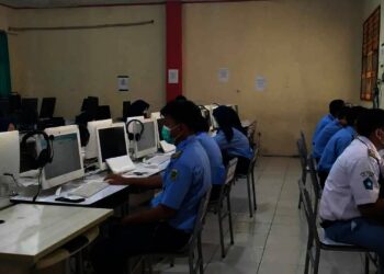 Vaksinasi 1.000 Pelajar, SMKN 5 Kabupaten Tangerang Gelar PTM