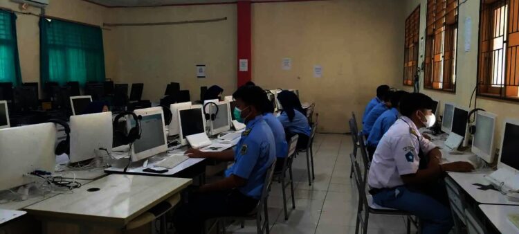 Vaksinasi 1.000 Pelajar, SMKN 5 Kabupaten Tangerang Gelar PTM