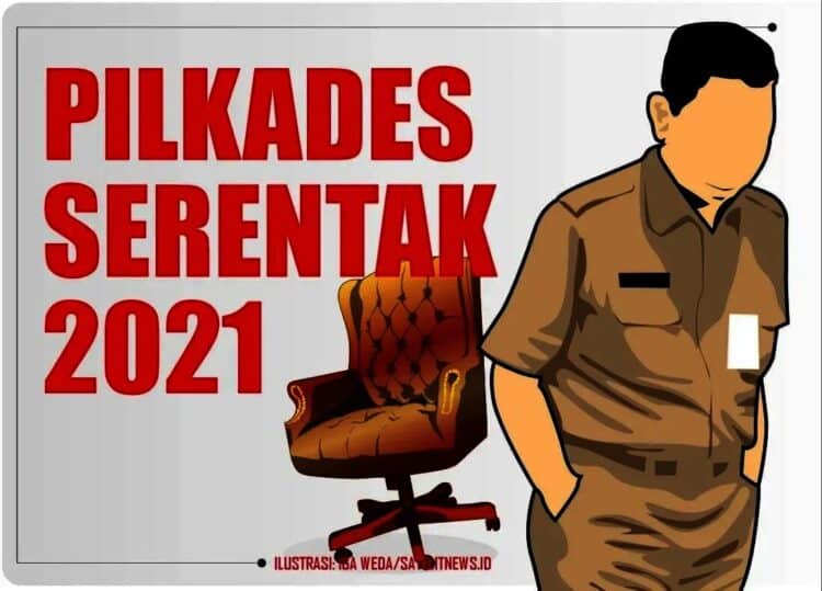 Ilustrasi pilkades serentak2021