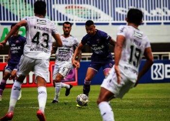 Potret Persita Tangerang Dikalahkan Bali United