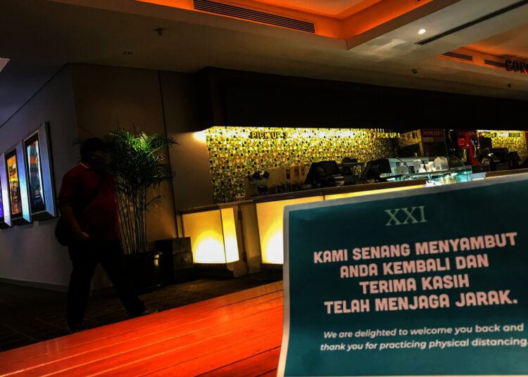 Potret Geliat Bioskop di Tangerang yang Kembali Beroperasi