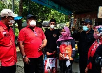 Bang Doel bersama Ketua DPRD Kota Tangerang Temui 'Puan Maharani' di Danau Cipondoh