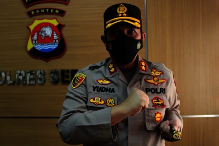 AKBP Yudha Satria, Kapolres Serang. (ISTIMEWA)