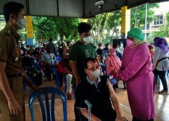 Gebyar Bulan Vaksinasi, Masyarakat Sukasari Tangerang Antusias