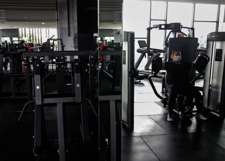 Potret Fitness Centre di Kota Tangerang Kembali Beroperasi