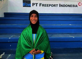 Nida Nurul Hasanah Rebut Medali Emas Nomor Sapta Lomba