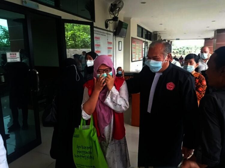 Terdakwa Agus Menyesal “Seret” Lia ke Persidangan