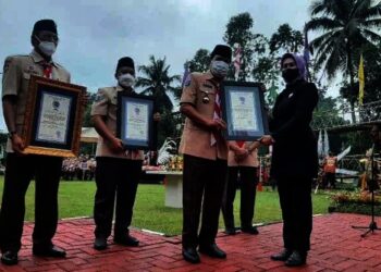 Kwarcab Kabupaten Tangerang Dapatkan Penghargaan dalam Scout Orienteering and Navigation