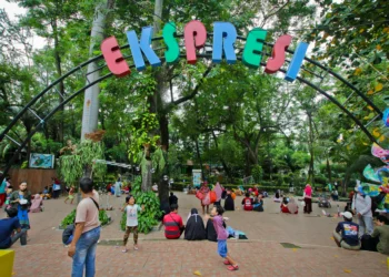 Potret Taman Tematik di Kota Tangerang Kembali Dibuka