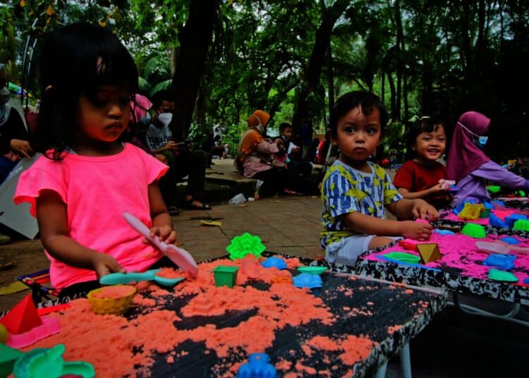 Potret Taman Tematik di Kota Tangerang Kembali Dibuka