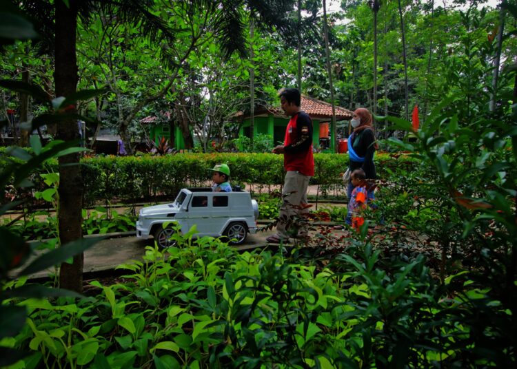 Potret Taman Tematik di Kota Tangerang Kembali Dibuka