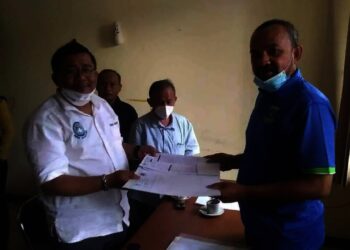 Agus Rasyid Ambil Formulir Pendaftaran Balon Ketua Umum KONI Banten